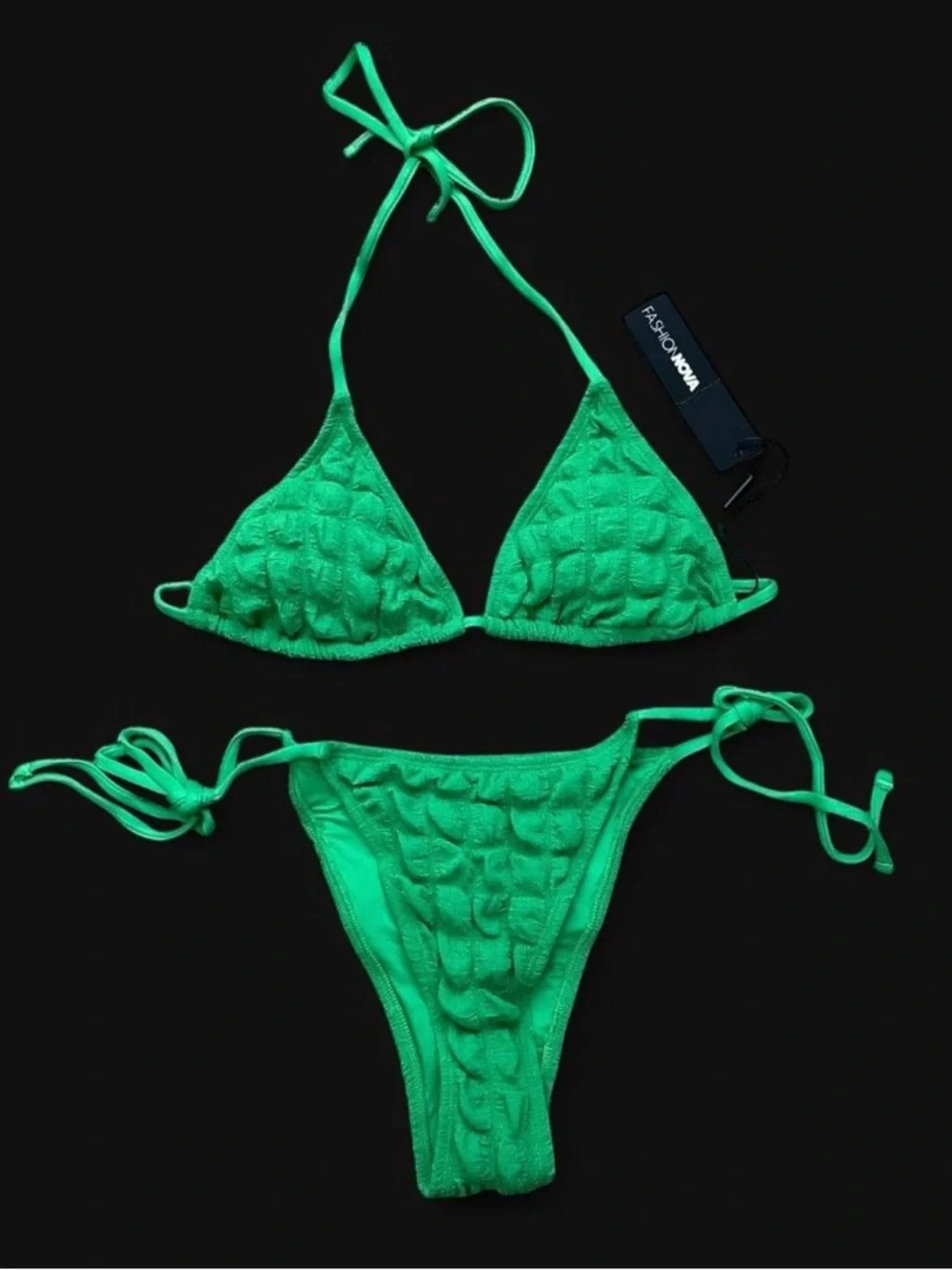 Fashion Nova vibrant green